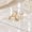 Rose Plated, variant on Pear Cut Diamond Toi Et Moi Ring, 925 Sterling Silver Yellow Gold Plated Ring, Proposal Ring, April Birthstone Ring Two Stone Elegant Wedding Ring, Gift for Her