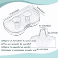 thumbnail image 2 of Pezonera Para Lactancia Protectora, 2 Protectores Para Pezón Transparentes, 2 of 5