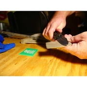 Single Grit Credit Card Sharpener, 3 1/4 in W, 2 in L, 3/64 in H, Diamond, Extra-Fine Grit D3E