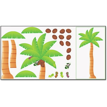TREND Palm Tree Bulletin Board Set, 46" x 72", 27pc  Walmart.com