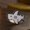 thumbnail image 3 of Shark LED Lightbox - Zoo Wild Sea Life Fish Decor, Custom Led Sign for Home Office Shop Decor (Width 24 inch, 60cm), 3 of 9