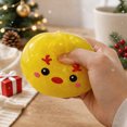 thumbnail image 4 of Christmas Bao Bun Squishy Toy, 3.2 Inch Glitter Squishy Fidget Toys, Mystery Stress Ball Squishies for Christmas with Steamer Container for Kids Adults Christmas Stocking Stuffer, 4 of 6