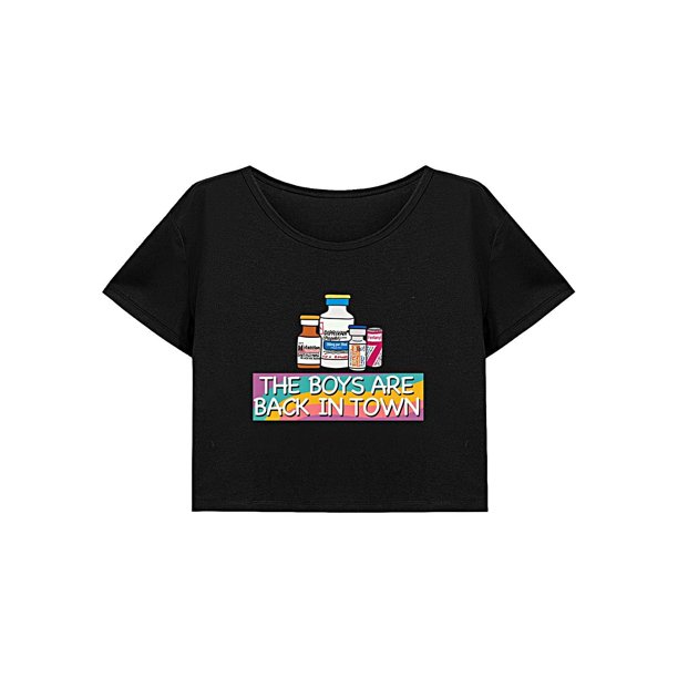 Camisa de cuello redondo de recuerdo de suelta para mujer para vacaciones senderismo Mujer S