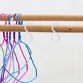 thumbnail image 2 of LEEYNEER Small Plastic S Hook For Storage And Utility 100Pcs 1.53X0.78X0.12In, 2 of 6