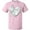 AD-Pink, variant on Lung Cancer Awareness White Ribbon Around Heart T-Shirt