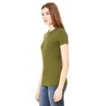 thumbnail image 3 of The Bella + Canvas Ladies The Favorite T-Shirt - OLIVE - 2XL, 3 of 3