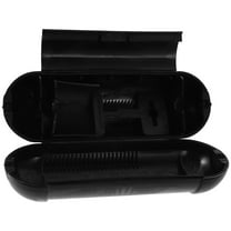 NICEXMAS Outdoor Electrical Box Weatherproof Black Durable Impact Resistant Cover for Cable Protection