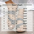 thumbnail image 4 of THDHVS Wide Sandals for Women,Sandals Women,Women's Fashionable and Casual Summer Style Outer Wear Flat Hollow Solid Color Soft Bottom Sandals Orange 9, 4 of 5