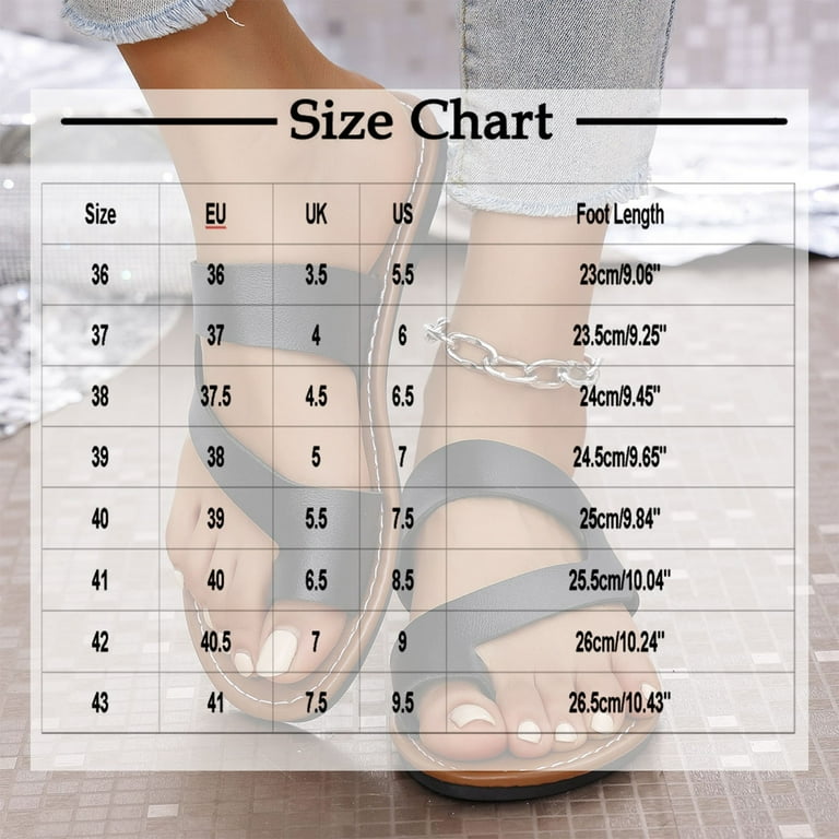Hopeusnice Slippers for Women Non-Slip PU Materials Summer Shoes