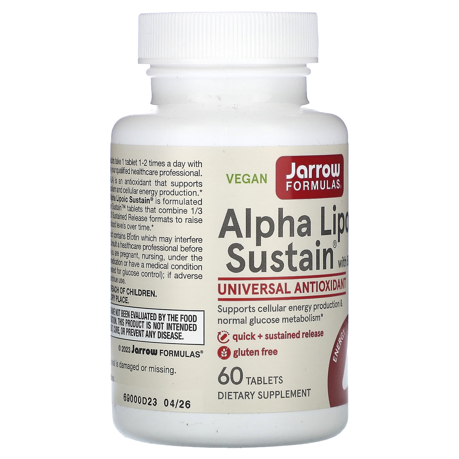 glutathione iherb Alpha Lipoic Acid 1300mg | Supports Glutathione & Nerve Health |  Antioxidant for Cellular & Liver health | 90 Vegan Capsules | Buy Now with  Express International Delivery main image 1