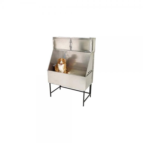 Master Equipment Stainless Steel Deluxe Overhead Tub Cabinet