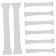 thumbnail image 4 of Greenadscape 8pcs Round Cake Columns White Plastic Decorative for Baker's Events, 4 of 8