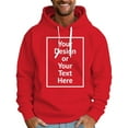 thumbnail image 5 of Xmyrz Men'S Fashion Hoodies & Sweatshirts Hooded Sweatshirt Minimalist Pullover Versatile Holiday Solid Long Sleeve Cute Hoodies Cute Sweatshirts, 5 of 5