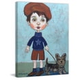 thumbnail image 2 of "Garcon Et Son Chien" Painting Print on Wrapped Canvas, 2 of 5