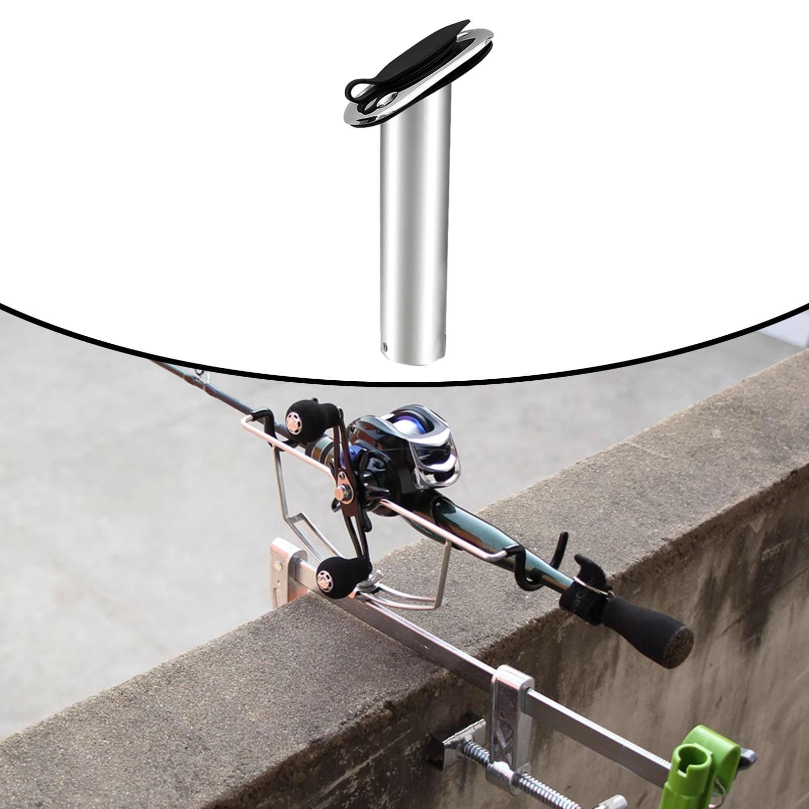 Miulika Generic Flush Mount Rod Holder Accessories, Easy to Use Heavy Duty Parts, Heavy Duty Stainless Steel for Boat, Yacht, Kayak 30 Degrees