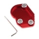 thumbnail image 2 of Almohadilla de soporte de licencia de con soporte lateral para R 14-16 rojo, 2 of 7
