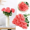 6 Feet 3D Chain Silk Rose Garlands Wedding Indoor Home Decoration With