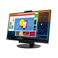 thumbnail image 3 of Lenovo ThinkCentre Tiny-in-One 27 - LED monitor - 27" - 2560 x 1440 @ 60 Hz - IPS - 350 cd/m�� - 1000:1 - 4 ms - HDMI, DisplayPort - speakers - black - for ThinkBook 14; ThinkCentre M715q (2nd Gen); M75; ThinkPad E14; E15; L13 Yoga; T490; X390, 3 of 11