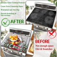 thumbnail image 4 of Christmas Stove Top Cover for Electric Stove 28 "x 20 ", Xmas Cardinal Bird Heat Resistant Glass Top Stove Cover Protector, Glass Cooktop Covers, Kitchen Flat Electric Stove Top Covers, 4 of 7