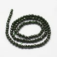 thumbnail image 2 of Green Goldstone Beads Strands Dyed Heated Faceted(64 Facets) Round Bead 4mm Hole: 0.8mm 95pcs/strand 14.5 inch diy, 2 of 3