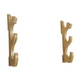 thumbnail image 1 of Soporte de pared para espadas de 3 niveles, base decorativa para katana. Color de la madera, 1 of 9
