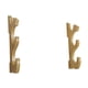 thumbnail image 1 of Soporte de pared para espadas de 3 niveles, base decorativa para katana. Color de la madera, 1 of 9