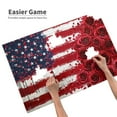 thumbnail image 4 of 1000 PCS Usa Flag & Flower 1000 Piece Wooden Puzzle,Stunning Artwork Of Adults,Challenging Brain Exercise,Enchanting Usa Flag & Flower High Difficulty Puzzle,Creative Activity Hobbies For Adults, 4 of 6