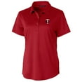 thumbnail image 2 of Women's Cutter & Buck Cardinal Minnesota Twins DryTec Prospect Textured Stretch Polo, 2 of 3