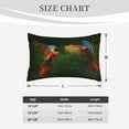 thumbnail image 4 of Xecao Hybrid Parrot in the Forest for Decorative Throw Pillow Case for Couch,Sofa or Bed Set,Pillow Cover for Sofa Home Decor Ideal Gift-, 4 of 6