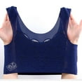 thumbnail image 7 of Penkiiy Women Bras Woman's Large Size Comfortable Breathable Bra Underwear No Rims Blue Bras, 7 of 7