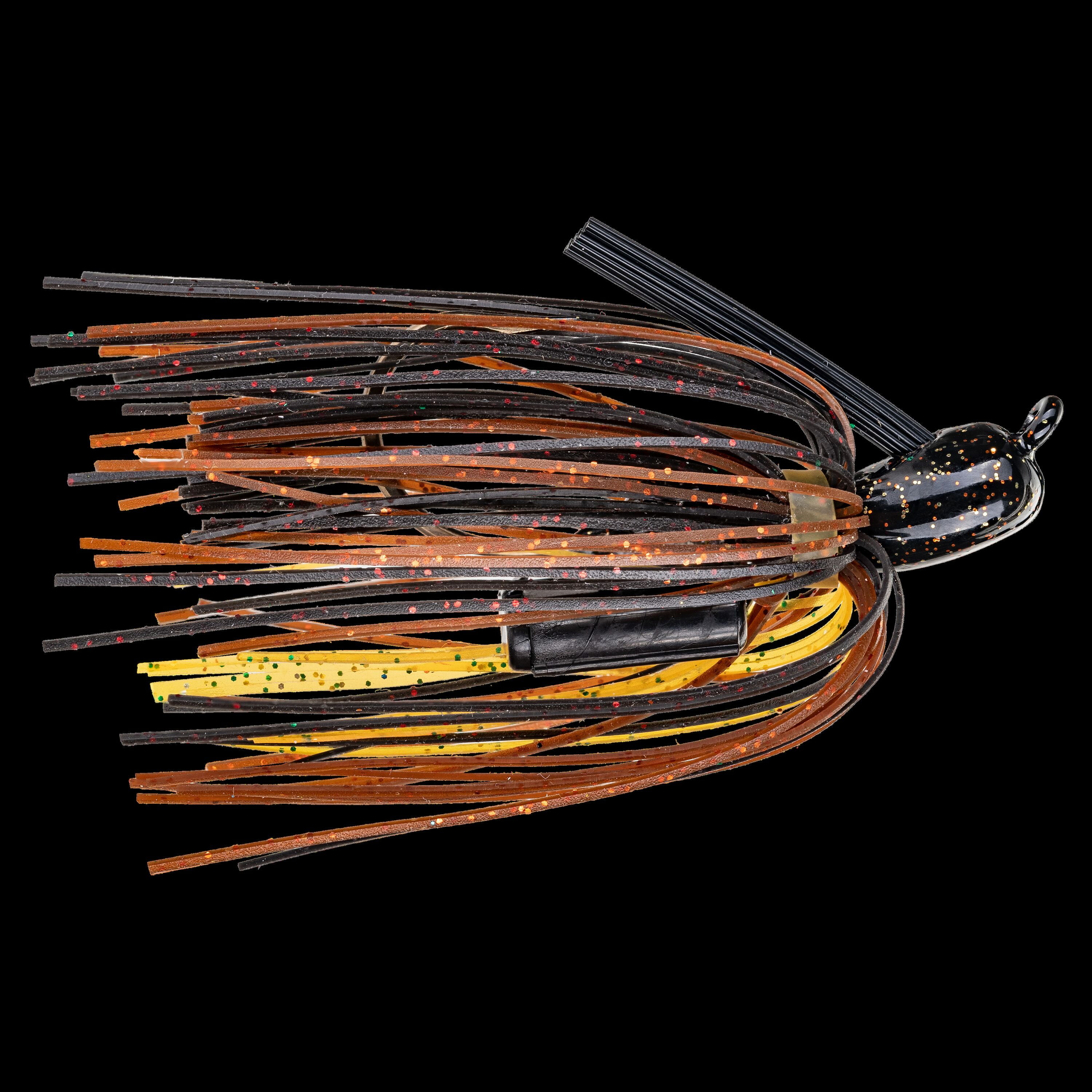 Strike King Pro-Model Jig 3/8oz Black/Brown/Amber
