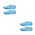 thumbnail image 3 of Naiovety 2 uds Unisex zapatos de deporte acuático calcetines de natación portátil descalzo antideslizante calcetín de buceo transpirable Type6 NO6, 3 of 6