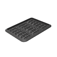 thumbnail image 4 of Auto Drive Year Round Universal Rubber 1 Piece Black Rear Floor Mat, FL57894B1, 4 of 5