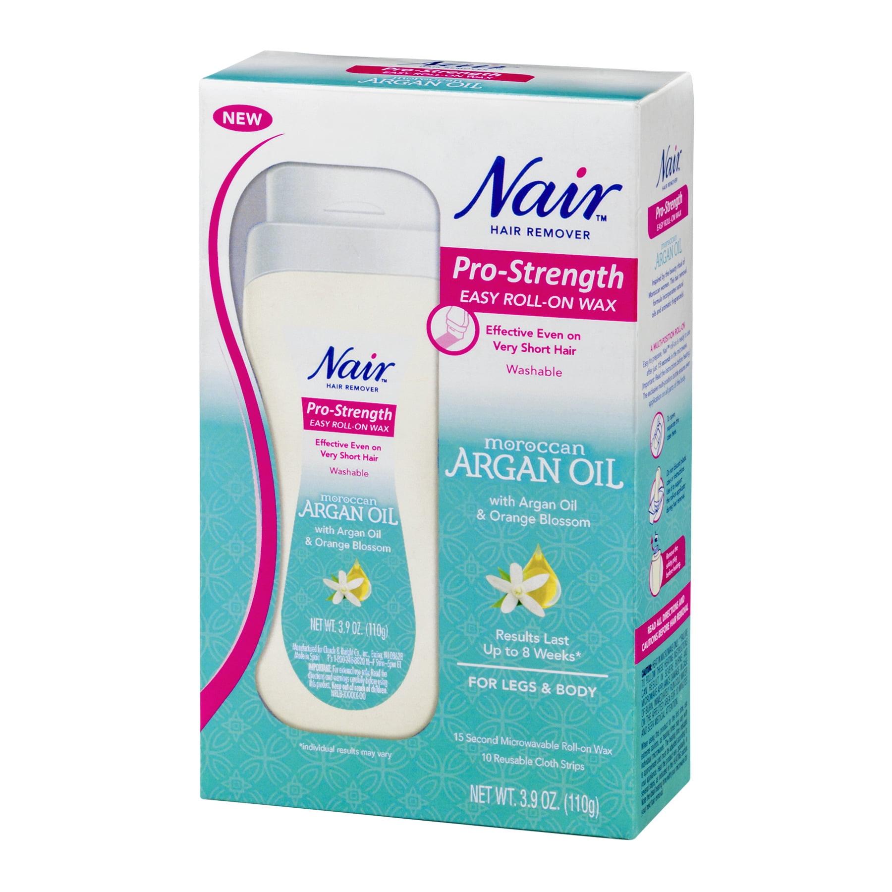 Nair Ultimate Roll On Wax Moroccan Argan Oil With Orange Blossom Nair Ultimate Roll On Wax Moroccan Argan Oil With Orange Blossom 3 9 Oz Pack