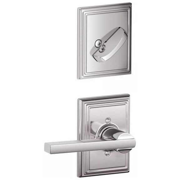 Schlage F59-Lat-Add Latitude Single Cylinder Interior Pack - Chrome