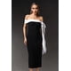 thumbnail image 1 of Vestido Bellabarnetten Ophelia sin mangas a media pierna con hombros descubiertos, 1 of 6