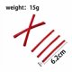 thumbnail image 1 of 10pcs Red Hair Clip: for Kids Cute Cartoon Cosplay Hair Accessories Metal Snap Hairpin Secure Comfortable for Daily Wear and Parties, 1 of 3