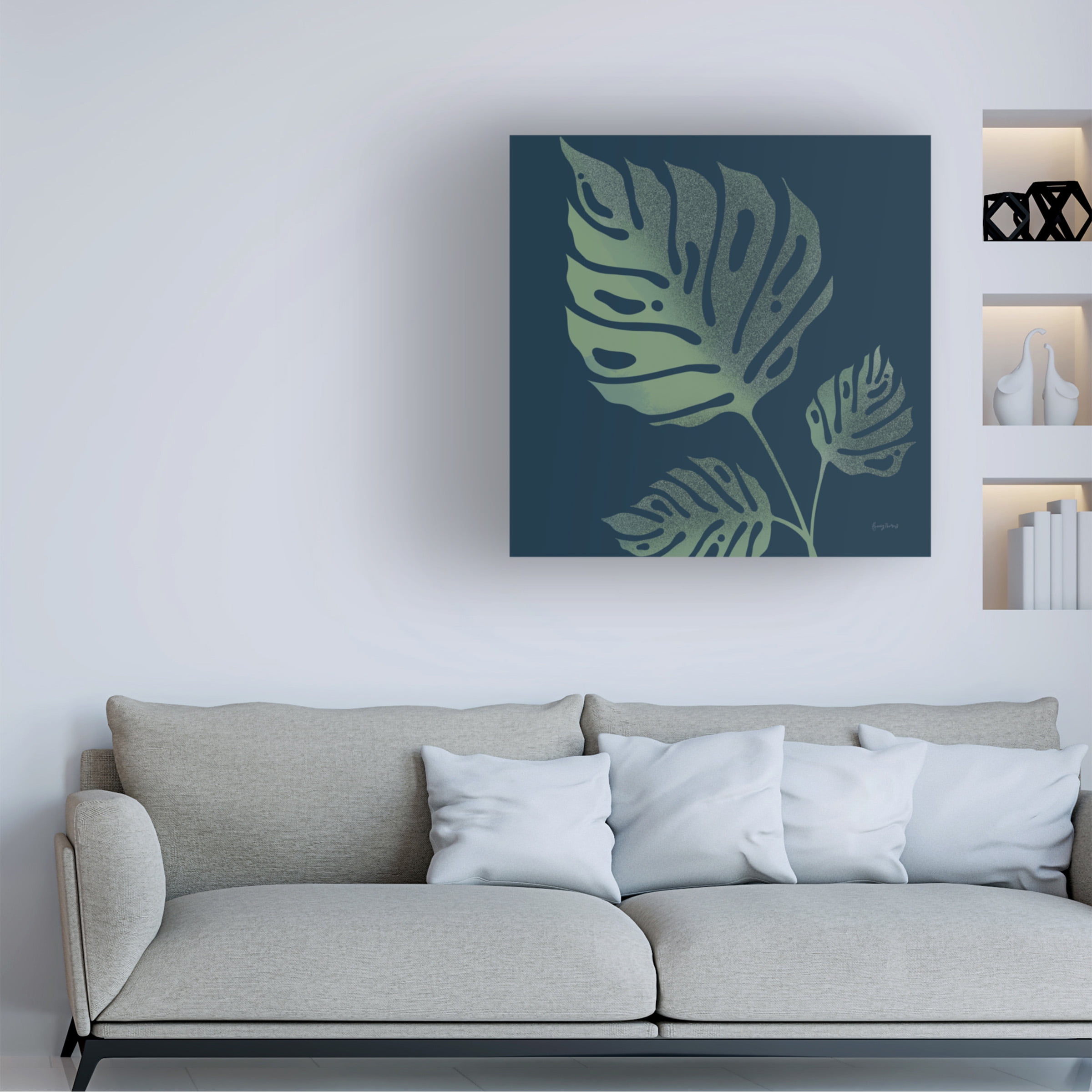 Becky Thorns 'Monstera IV' Canvas Art