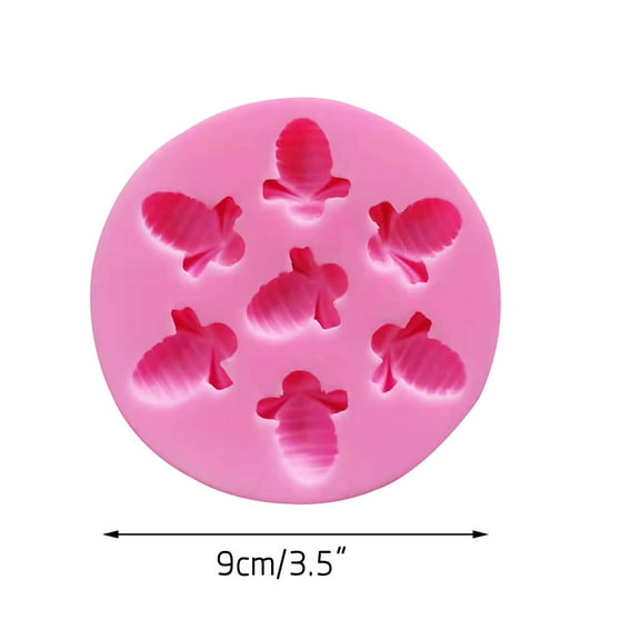 WNFJR Food-Grade Silicone Bee Honeycomb Cake Mold - Heat Resistant for Baking and Decorating, Odorless, Easy to Clean (80g)
