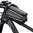 thumbnail image 1 of 7in Bike Phone Mount Front Frame Bag Waterproof Reflective, 1 of 7