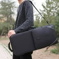 thumbnail image 2 of lionlar Sax Gig Bag Shock Large Storage Space Saxophone Backpack for Alto Saxophone Drop E Rectangle, 2 of 9