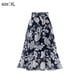 thumbnail image 2 of Vestido maxi largo de gasa de playa de verano para mujer Adepaton BST2002582-5, 2 of 6
