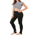 thumbnail image 2 of Pantalon d'Étrier de Yoga de Gym pour Femmes, Uni, Doux, à Taille Élastique, 2 of 6