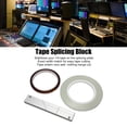 thumbnail image 3 of 1/4 10 Inch Open Reel To Reel Tape Splicing Set, Tape Splicing Block Kit Leader Tape Length Adjustable  For Open Reel To Reel Tape Media, 3 of 7