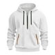 thumbnail image 1 of Kalauyu Men's Hooded Half-zip Sweatshirt - Soft Warm Long Sleeve Pullover for Casual Daily Wear, 1 of 4
