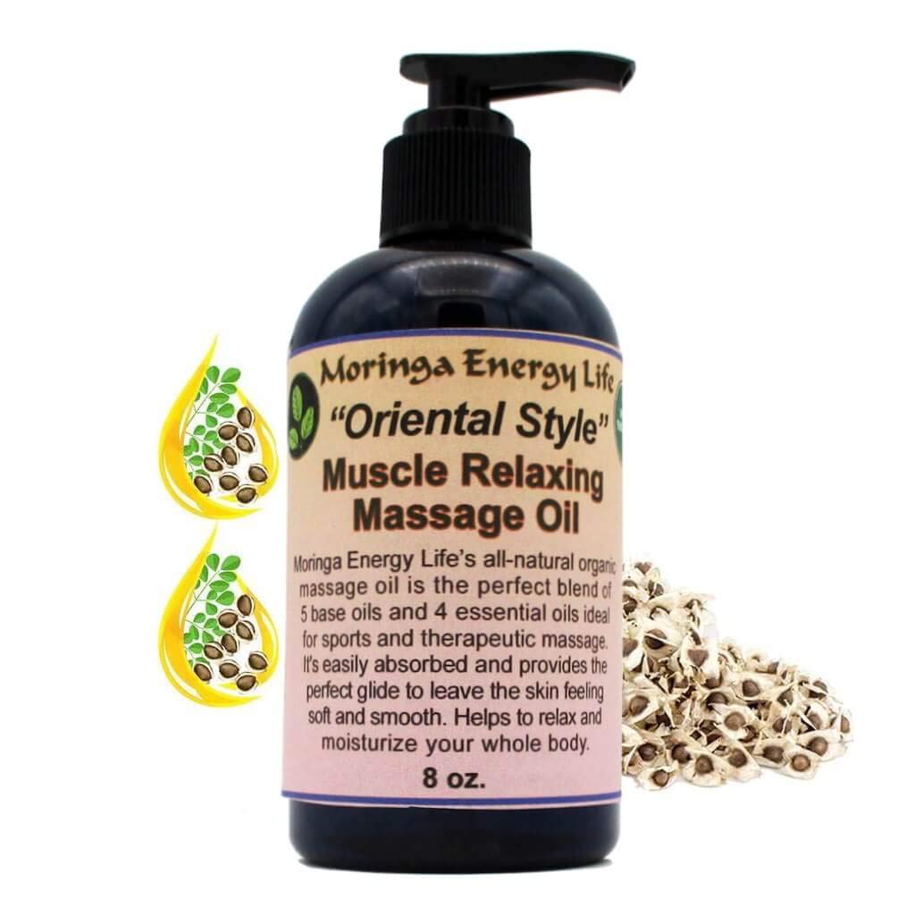 Massage Oil 'Oriental Style' Perfect blend of 5 base oils & 4