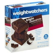 Dawn Food Products Weight Watchers Brownie Bliss Brownies, 6 ea