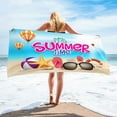 thumbnail image 2 of SDJMa Beach Towel Oversized,Super Absorbent Sand Free Thick Microfiber Beach Towel ,Summer Printing Beach Towels 30”x60”for Kids,Men,Women,Girls,Boys, 2 of 5