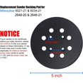 thumbnail image 2 of Qucyy Replacement Sanr Pad for Milwaee Orbit Sanrs, 2 of 5