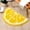 Lemon 2, variant on Ukeler Home Entrance Rug Half Round Yellow White Door Mat Dirt Trapping Rugs Non Slip Absorbent Bath Rugs Bathtub Mat for Kids, 19.7''x31.5''